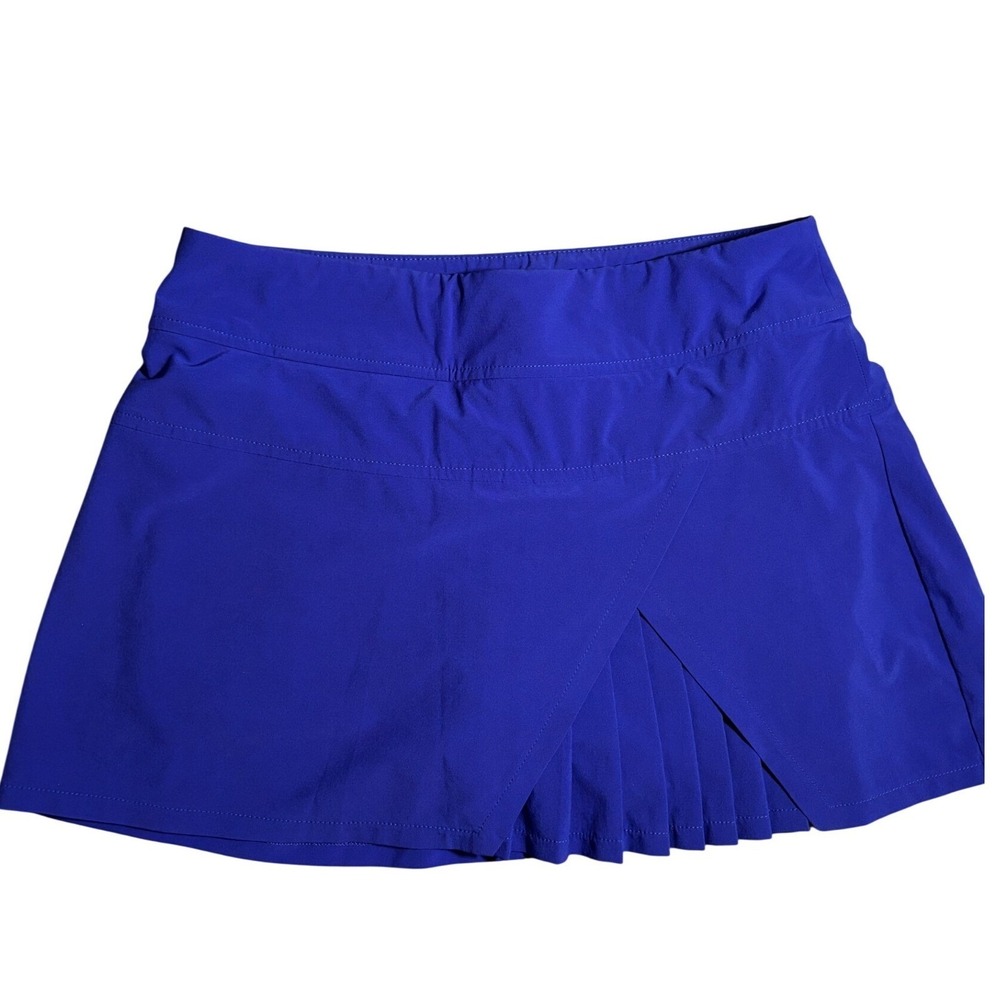 Athleta Ace Skort Womens Small Blue Pleated Tennis Golf‎ Athletic Skirt 596245